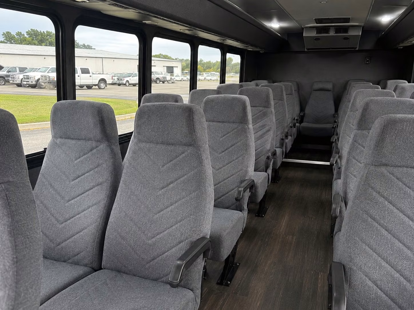 20 passenger minibus inside