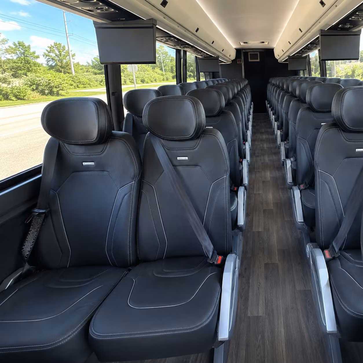 amarillo charter bus interior gallery