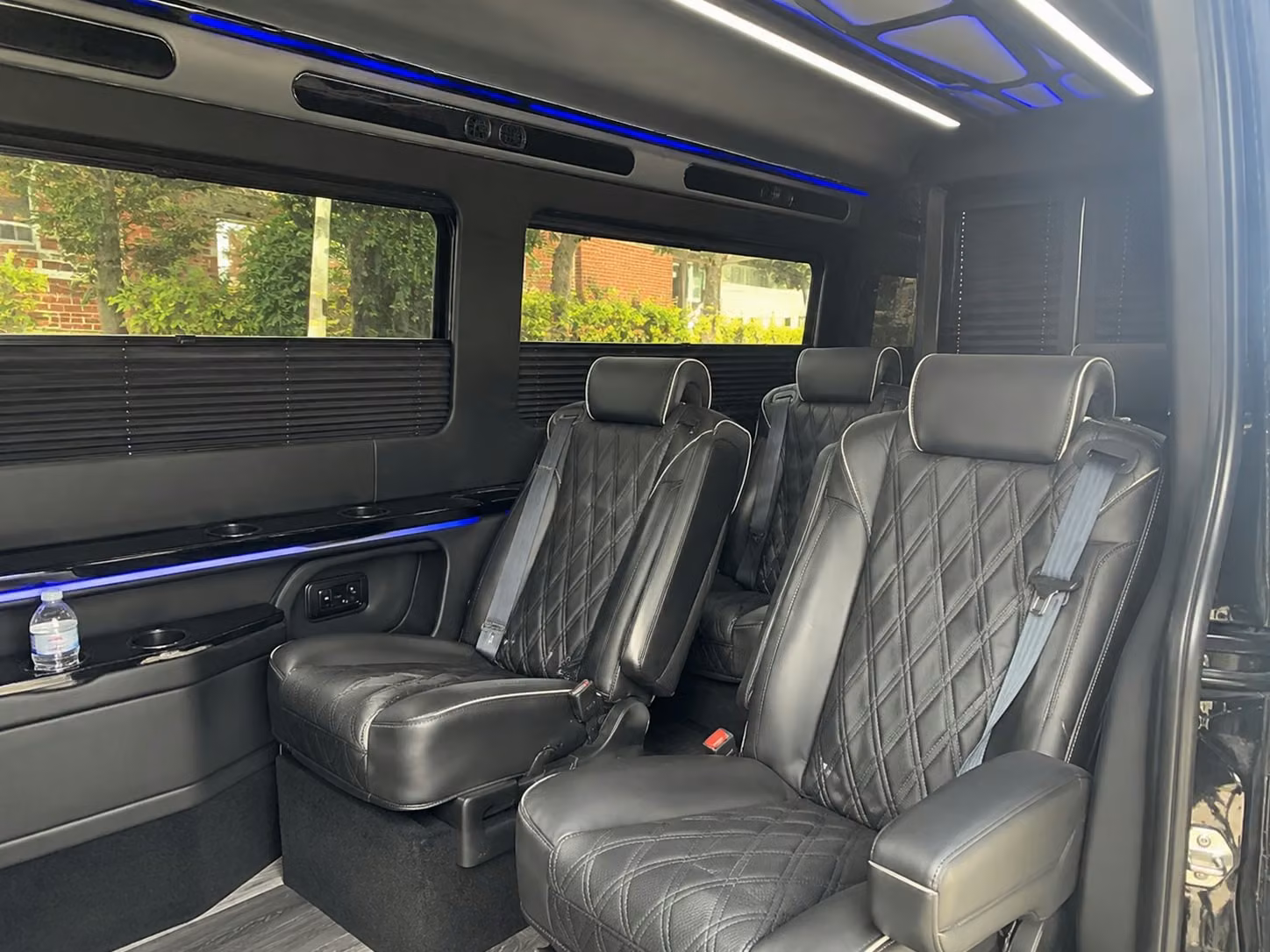 sprinter van with driver interior